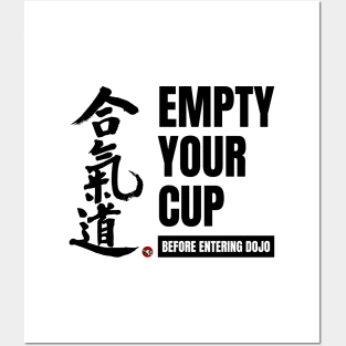Emtpy Your Cup, Black Posters and Art